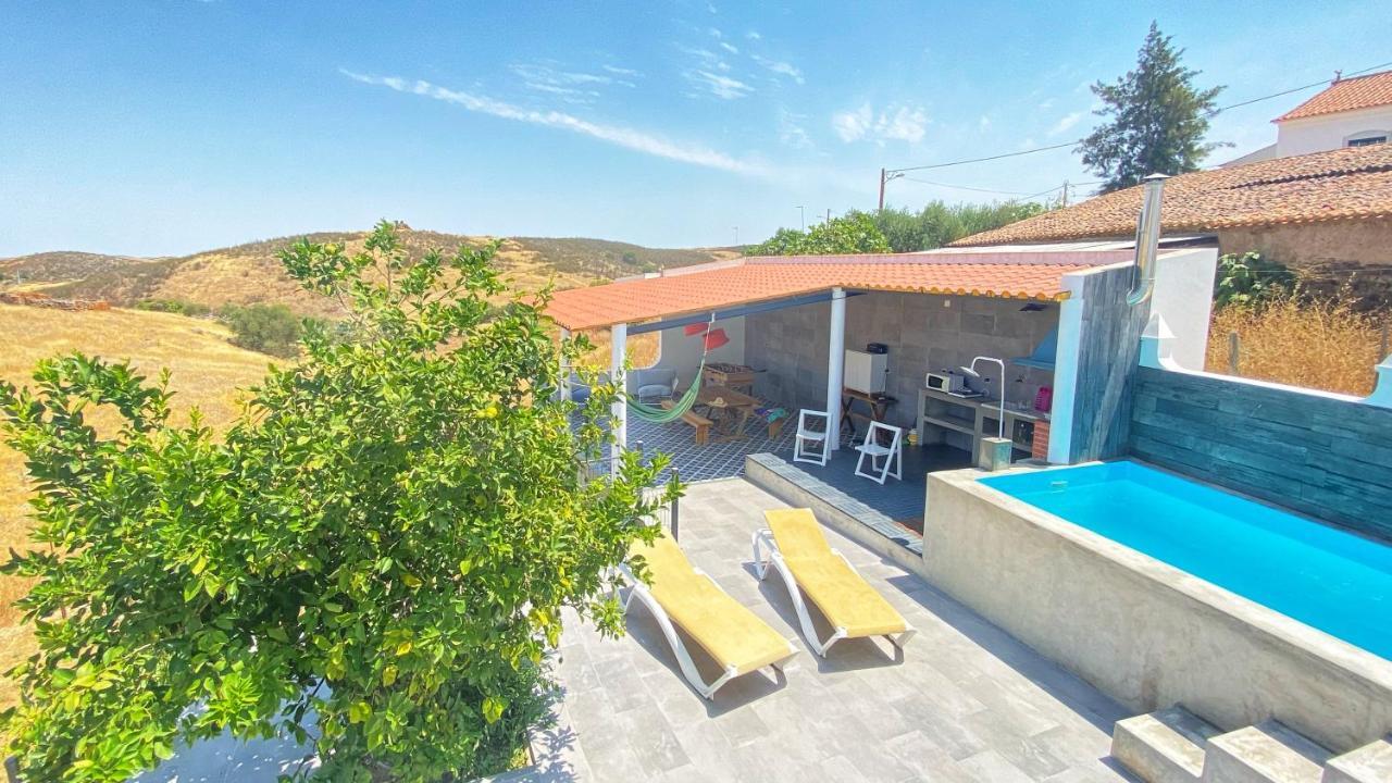 Mértola Casa Dos Chocalhos-Piscina-Perto Praia Fluvial-Vista Incrivel E Sossego מראה חיצוני תמונה
