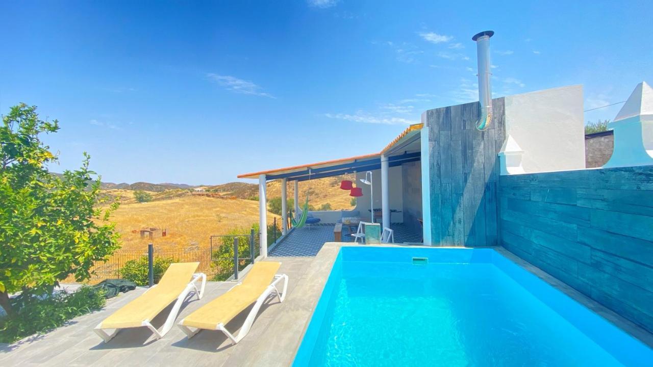 Mértola Casa Dos Chocalhos-Piscina-Perto Praia Fluvial-Vista Incrivel E Sossego מראה חיצוני תמונה